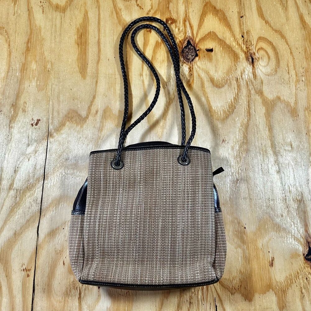 Vintage Frankie & Johnnie Woven Shoulder Bag